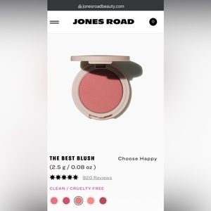 Jones Road Best Blush Sandy